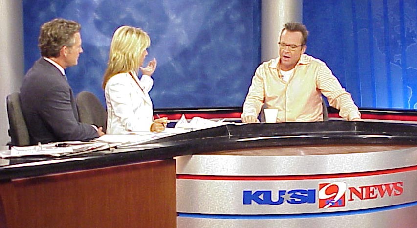 Tom Arnold on the KUSI morning news to talk about his new movie 'Happy Endings'