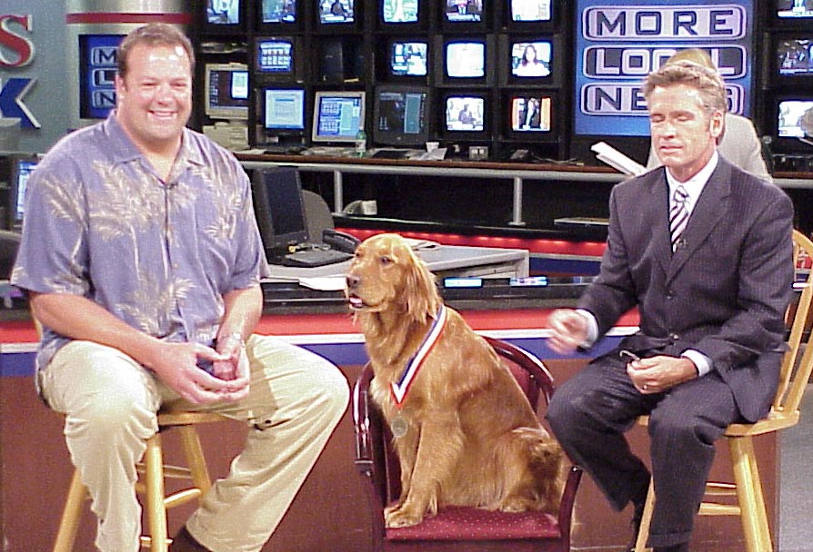 Jake the Swimming Dog and Jill, August 2, 2005