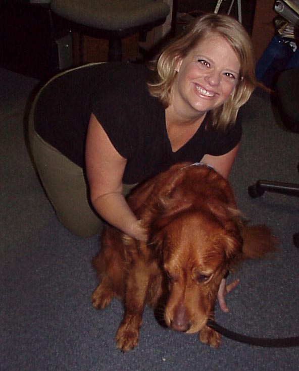 Jake the Swimming Dog and Jill, August 2, 2005