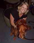 Jake the Swimming Dog and Jill, August 2, 2005