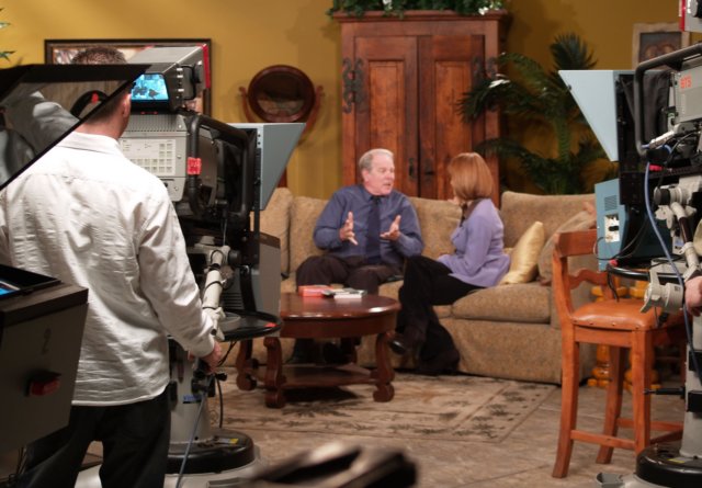 richardledererontheset.jpg
