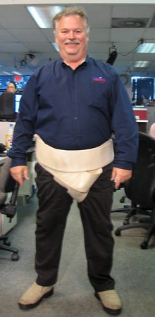 Phil Konstantin in a mawashi
