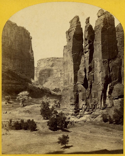 Timothy H. O'Sullivan - Canyon de Chelly in 1871